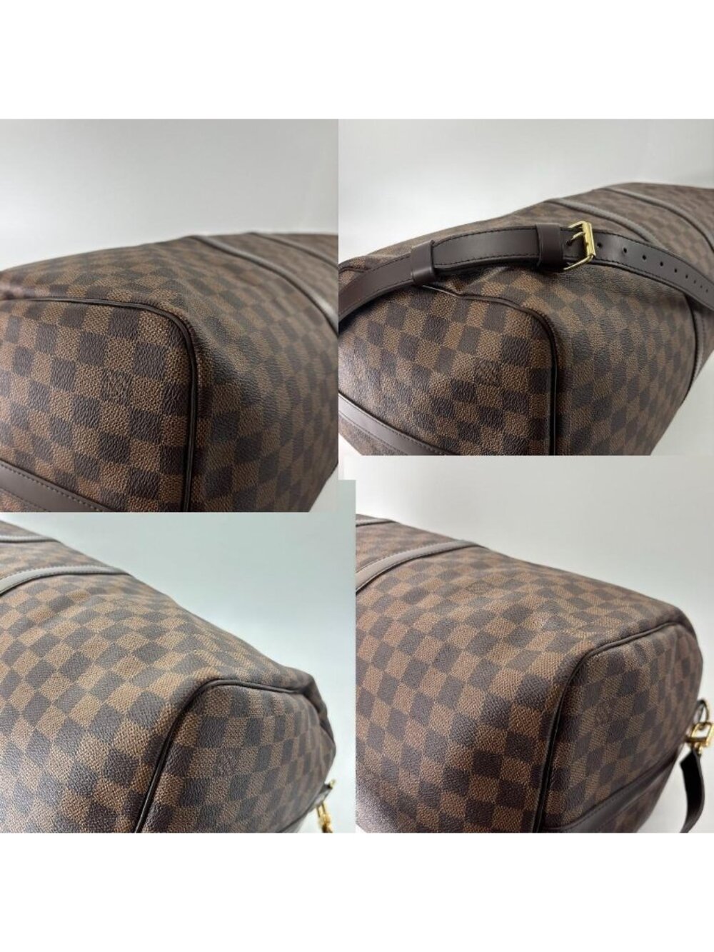 Louis Vuitton Damier Keepall Bandouliere 55 Boston Bag - Picture 10 of 14